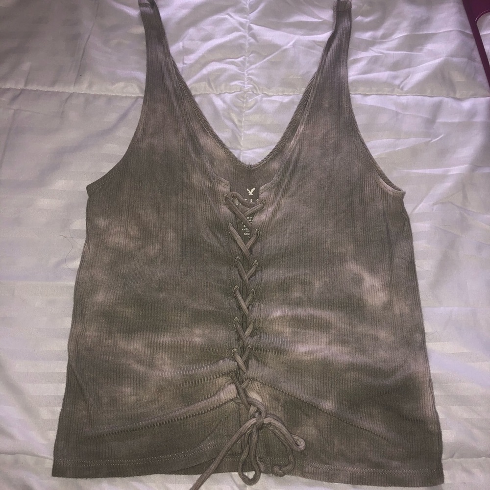 Criss Cross Tie Tank